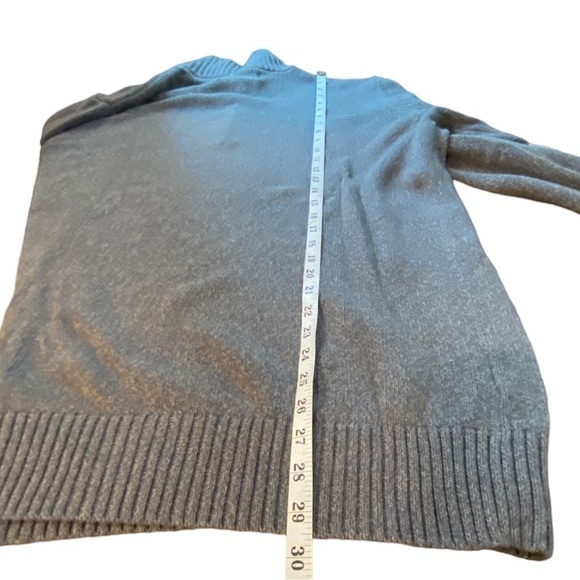 Eddie Bauer 1/4 Zip Brown Knit Pullover Sweater Men's Size TL - Picture 6 of 8